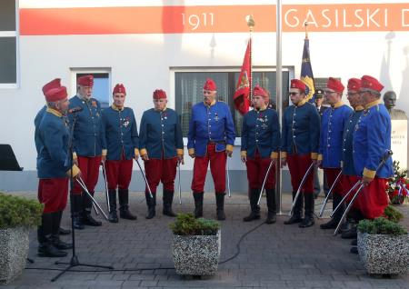 Slovesnost ob15. obletnici  Notranjskega domoljubnega društva General Maister Unec 14 Foto Ljubo Vukelič